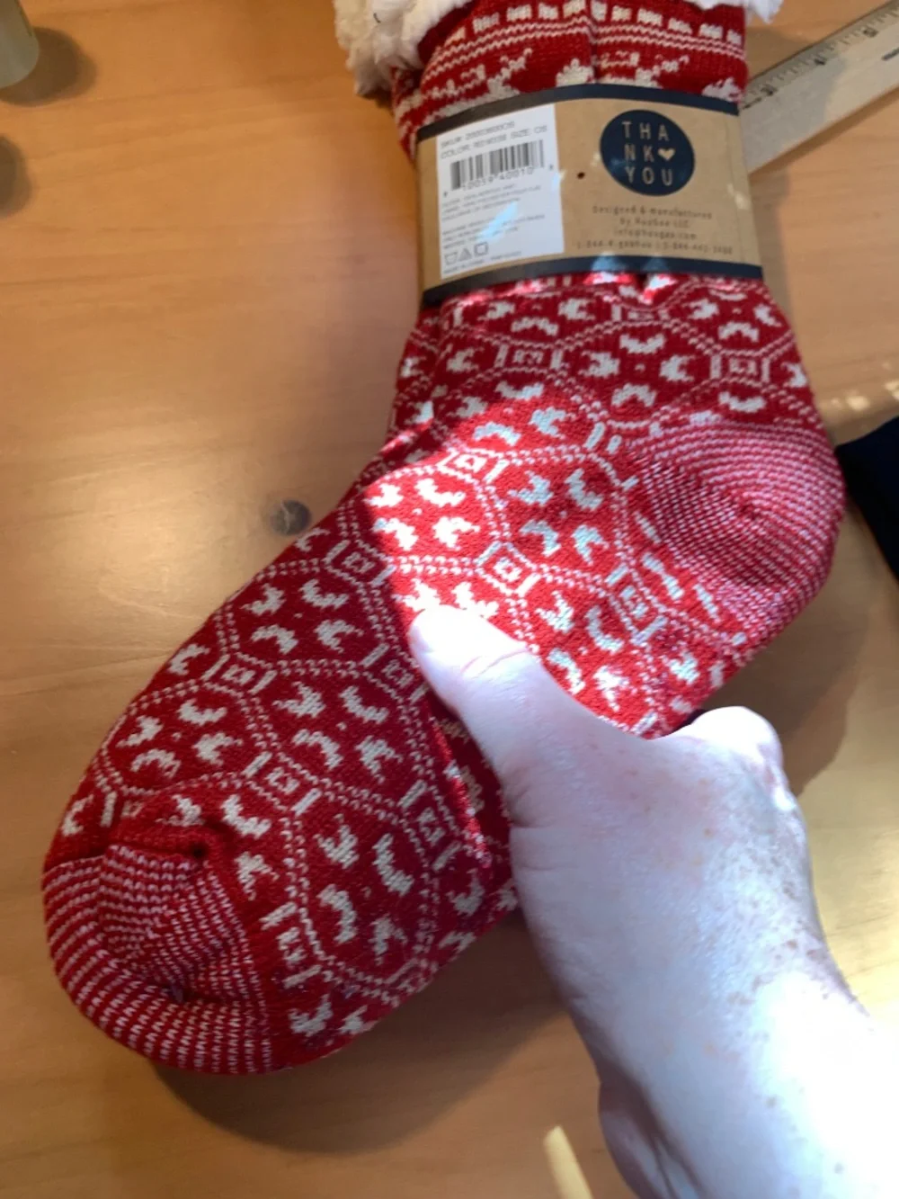 Warm & Cozy fleece lined socks GaaHUU